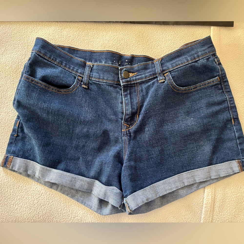 Old Navy Dark Blue Jean Shorts